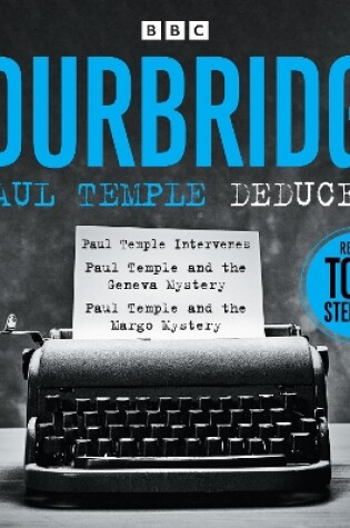 Cover of Paul Temple Deduces