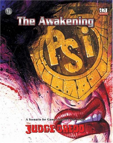 Book cover for Judge Dredd - the Awakening