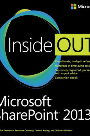 Cover of Microsoft SharePoint 2013 Inside Out