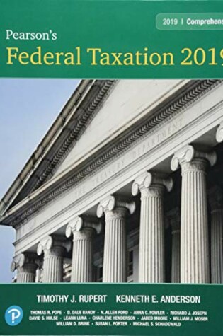 Cover of Pearson's Federal Taxation 2019 Comprehensive Plus Mylab Accounting with Pearson Etext -- Access Card Package