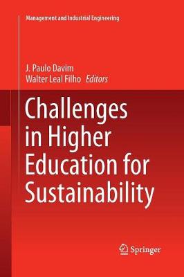 Cover of Challenges in Higher Education for Sustainability