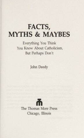 Book cover for Facts, Myths and Maybes