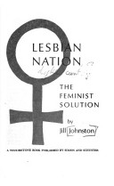 Book cover for Lesbian Nation