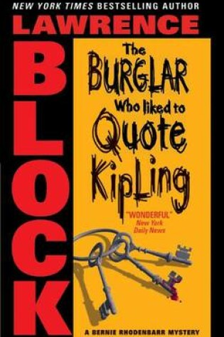 Cover of Burglar Who Like to Quote Kipling, the