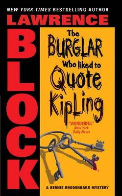 Book cover for Burglar Who Like to Quote Kipling, the