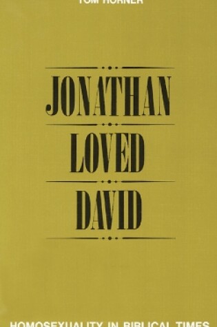 Cover of Jonathan Loved David