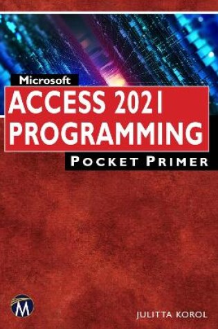 Cover of Microsoft Access 2021 Programming Pocket Primer