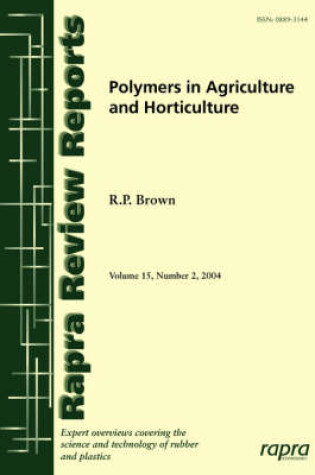 Cover of Polymers in Agriculture and Horticulture