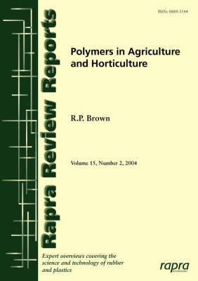 Cover of Polymers in Agriculture and Horticulture