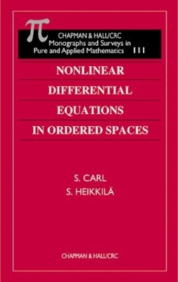 Cover of Nonlinear Differential Equations in Ordered Spaces