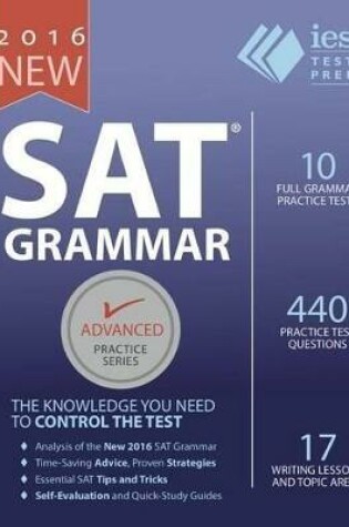 Cover of New SAT Grammar Workbook