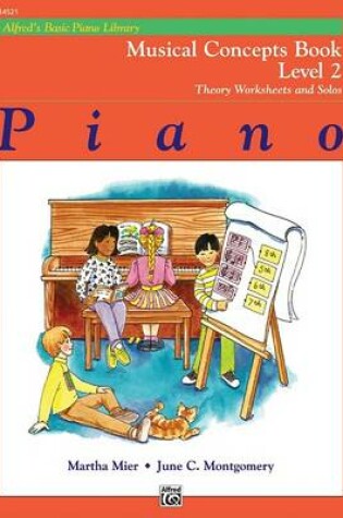 Cover of Alfred's Basic Piano Library Musical Concepts 2