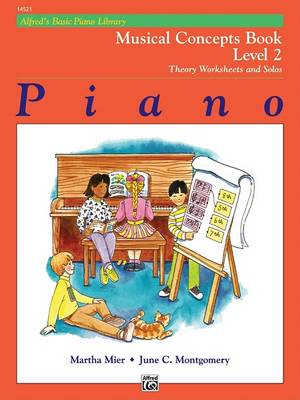 Book cover for Alfred's Basic Piano Library Musical Concepts 2