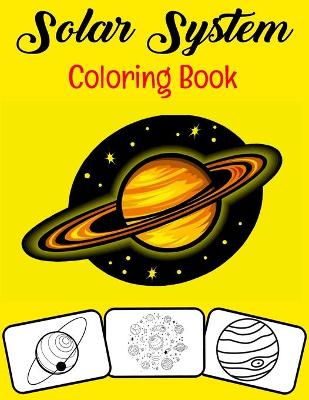 Book cover for Solar System Coloring Book