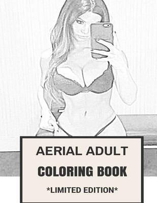 Book cover for Aerial Adult Coloring Book