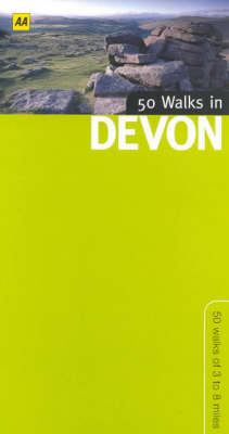 Book cover for 50 Walks in Devon