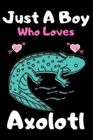 Cover of Just a boy who loves axolotl