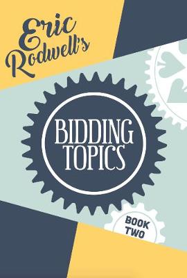 Book cover for Eric Rodwell's Bidding Topics