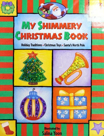 Book cover for My Shimmery Christmas Book