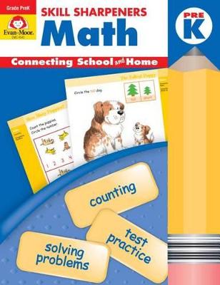 Book cover for Skill Sharpeners Math Grade Pre-K