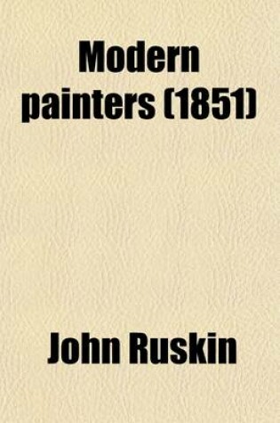 Cover of Modern Painters (1851)
