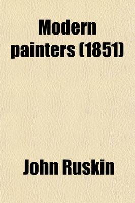 Book cover for Modern Painters (1851)