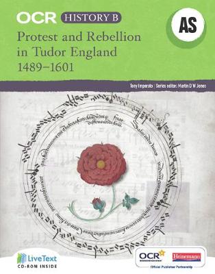 Cover of OCR A Level History B: Protest and Rebellion in Tudor England 1489-1601