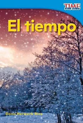 Book cover for El tiempo (Weather) (Spanish Version)