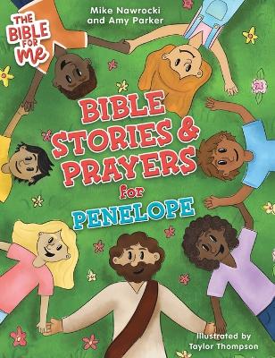 Book cover for Bible Stories & Prayers for Penelope