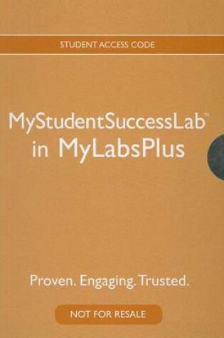 Cover of NEW MyLab Student Success Plus 2012 Update -- Valuepack Access Card