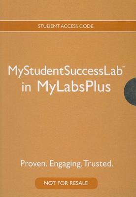 Book cover for NEW MyLab Student Success Plus 2012 Update -- Valuepack Access Card