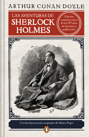 Book cover for Las aventuras de Sherlock Holmes (edición ilustrada) / The Adventures of Sherlock Holmes