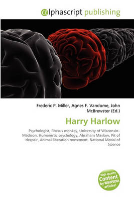 Book cover for Harry Harlow