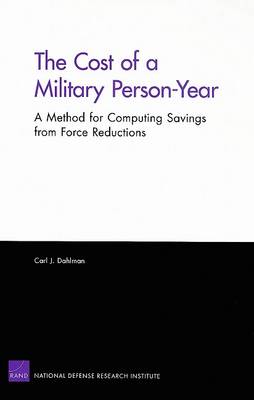 Book cover for The Cost of a Military Person-year