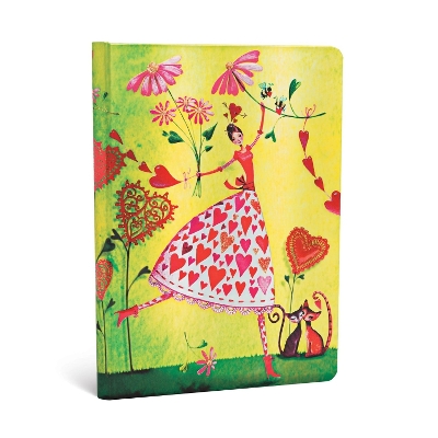 Book cover for Valentina Lined Hardcover Journal