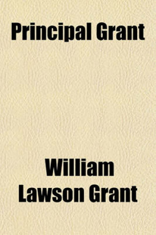 Cover of Principal Grant