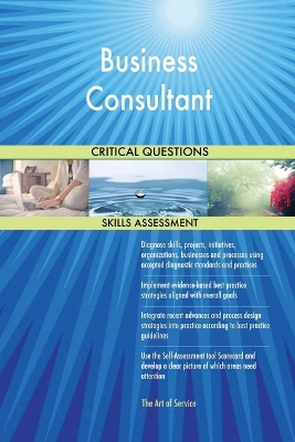 Book cover for Business Consultant Critical Questions Skills Assessment