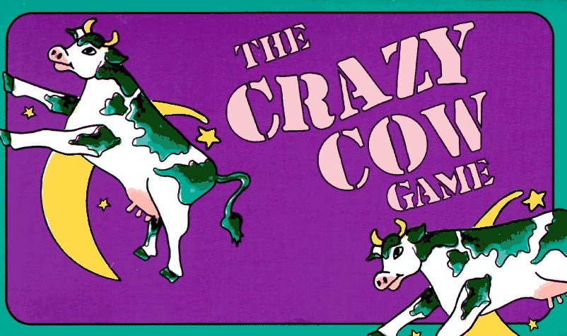 Book cover for The Crazy Cow Game