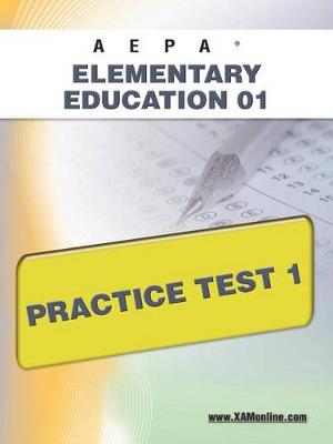 Book cover for Aepa Elementary Education 01 Practice Test 1