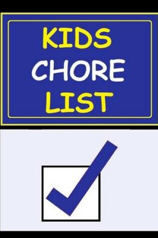 Cover of Kids Chore List