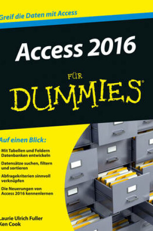 Cover of Access 2016 für Dummies