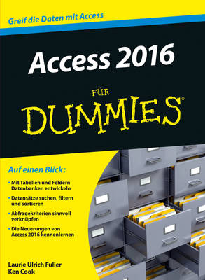 Book cover for Access 2016 für Dummies