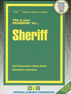 Book cover for Sheriff