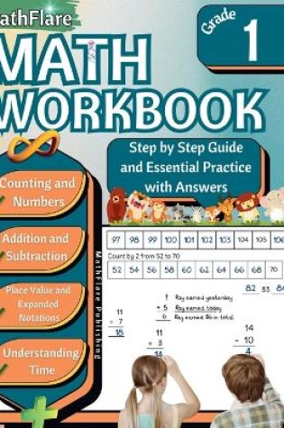 Cover of MathFlare - Math Workbook 1st Grade