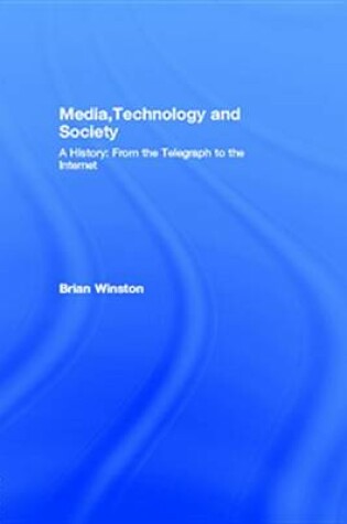 Cover of Media,Technology and Society