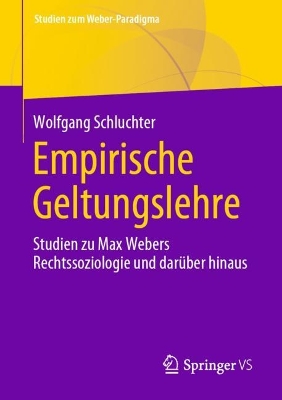 Cover of Empirische Geltungslehre