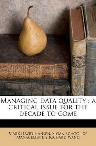 Cover of Managing Data Quality