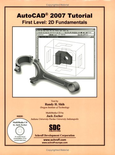 Book cover for AutoCAD 2007 Tutorial