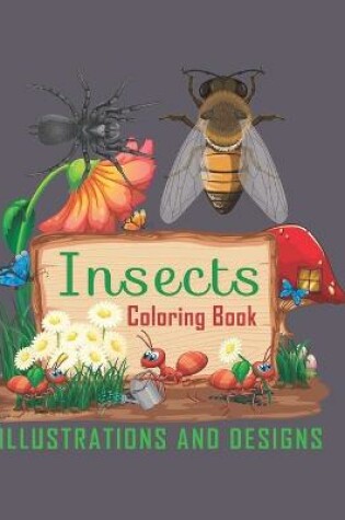 Cover of Insects coloring book