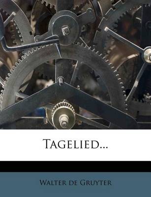 Book cover for Tagelied...